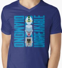 Camiseta para hombre de cuello en v Diamond es irrompible