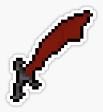Dragon Scimitar Sticker
