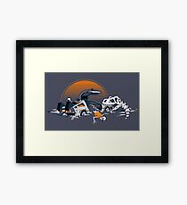 88 Million Years Ago... Framed Print