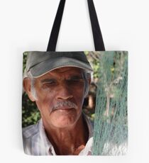 Full concentrated on the activity - Concentrado totalmente en su trabajo Tote Bag