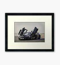 McLaren P1 Framed Print