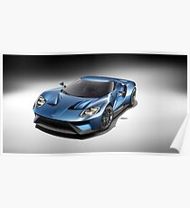 Ford GT Poster