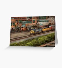 Train - Pittsburg, PA - Station Square Greeting Card