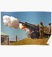 Fire! - 19 Gun Salute Poster