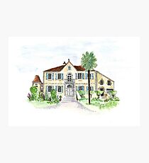 french chateau Photographic Print