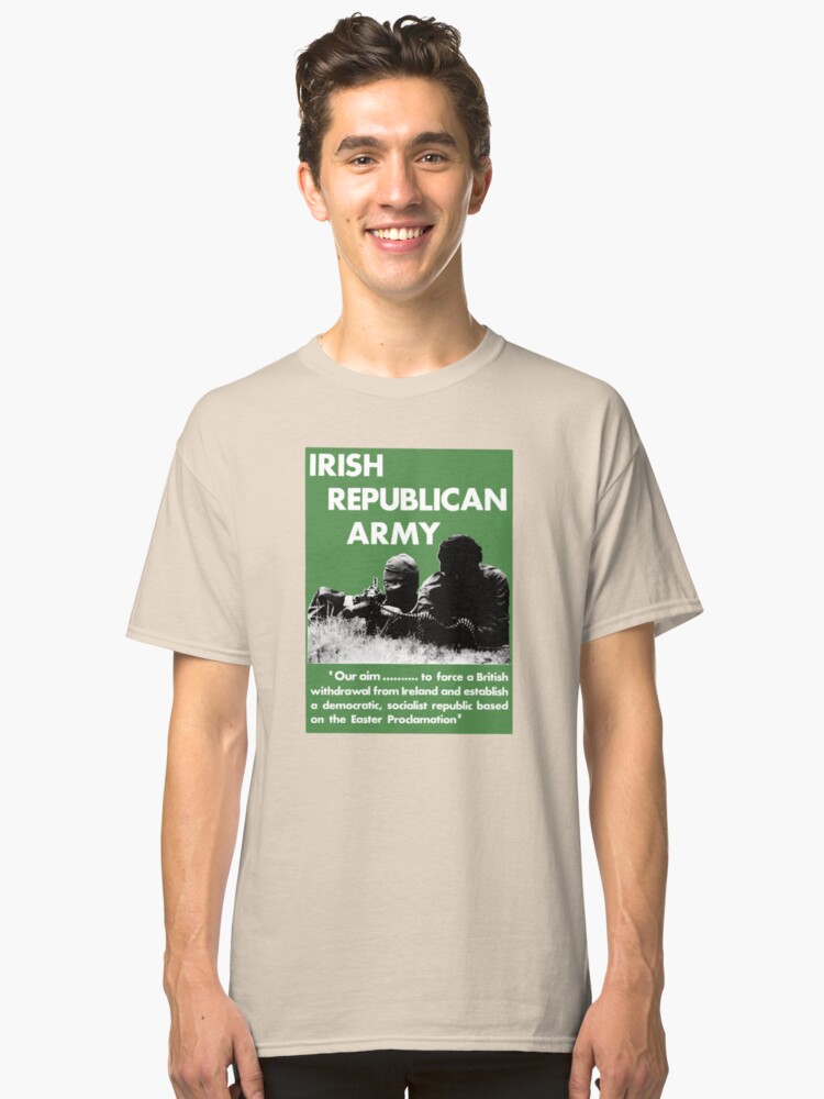 Ira Irish Republican Army T Shirt By Defcon Zero Redbubble 3411