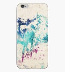 Watercolor Horses iPhone Case