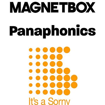 Genuine Panaphonics Sticker for Sale by eldersbrad