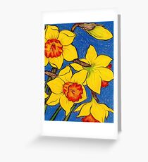 Daffodils Greeting Card