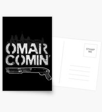 Omar Comin' Postcards