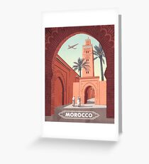 Morocco Greeting Card