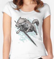 The Swordswolf Women's Fitted Scoop T-Shirt