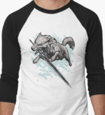 The Swordswolf Men's Baseball ¾ T-Shirt