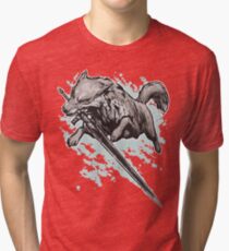 The Swordswolf Tri-blend T-Shirt