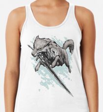 Der Schwertwolf Racerback Tank Top