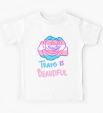 Trans Is Beautiful Kids Tee