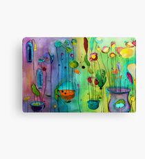 Bell Flowers and Blooms Canvas Print