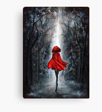 Little Red Riding Hood Canvas Print