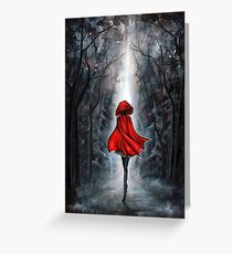 Little Red Riding Hood Greeting Card
