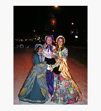 Giddy as kippers Victorian girls. Photographic Print