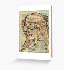 The Iron Woman 1 Greeting Card