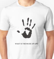 Dark Brotherhood: What is the music of life? Slim Fit T-Shirt