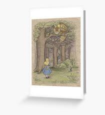 My Neighbor in Wonderland Greeting Card