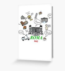 Roma, Italy Greeting Card