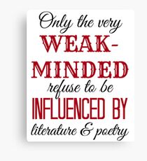 Tessa Quote Canvas Print