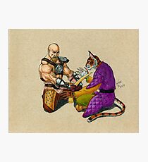 Khajiit has Wares Photographic Print