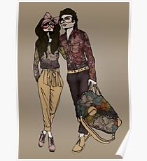 Dollhouse Couple Poster