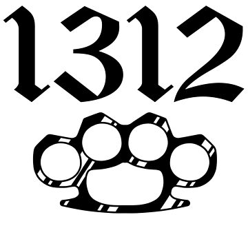 1312 Brass knuckles | Sticker
