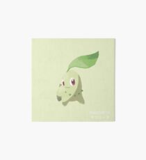 Chikorita Low Poly Art Board
