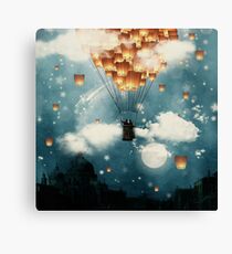 Where all the wishes come true Canvas Print