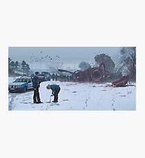 Violent Parturition Process Photographic Print