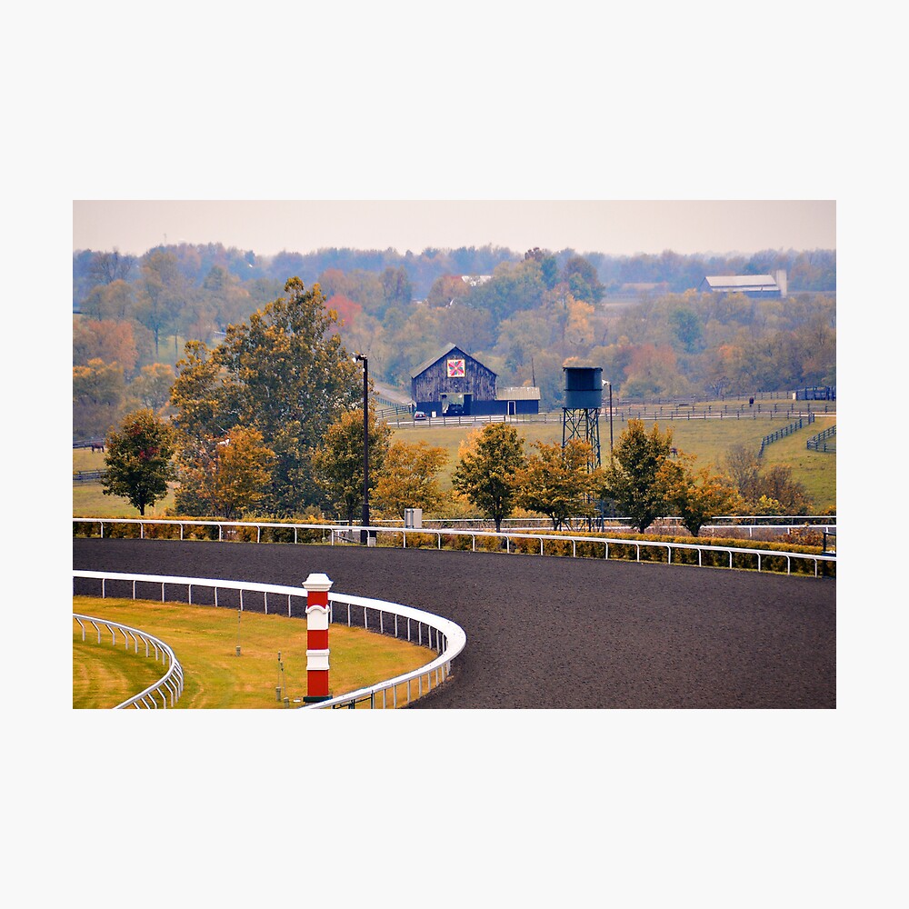Keeneland Race Track, Lexington, Kentucky Fotodruck