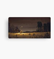 The Visitor Canvas Print