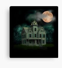 Haunted Mansion Canvas Print