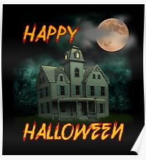Haunted Mansion - Happy Halloween Poster