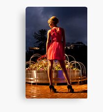 Night Flower Canvas Print