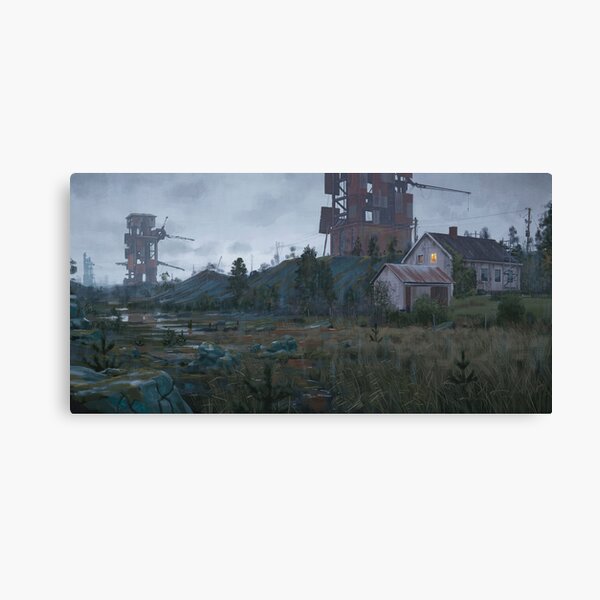 Renoveringsobjekt Vid Gränsen till Rostriket Canvas Print