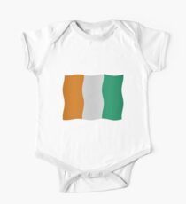 Ivory Coast flag One Piece - Short Sleeve