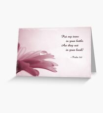Tears in Your Bottle (Card) Greeting Card