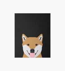 Indiana - Shiba Inu gift design for dog lovers and dog people Art Board
