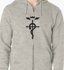 Sudadera con capucha y cremallera FullMetal Alchemist Flamel