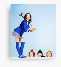 Heathers the Musical Cover Canvas Print