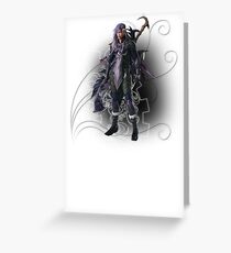 Final Fantasy XIII-2 - Caius Ballad Greeting Card