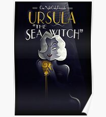 URSULA THE SEA WITCH Poster