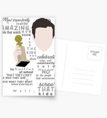 Screw that, kids. Postcards