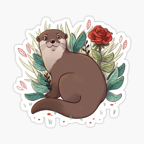 Otter Sticker